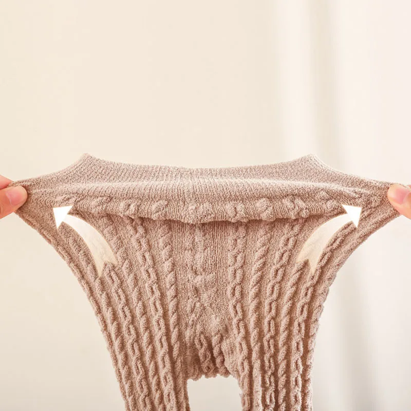 Milangel-Leggings gruesos para bebé, pantalones ajustados de Color sólido para niña, novedad de otoño - imagen 3