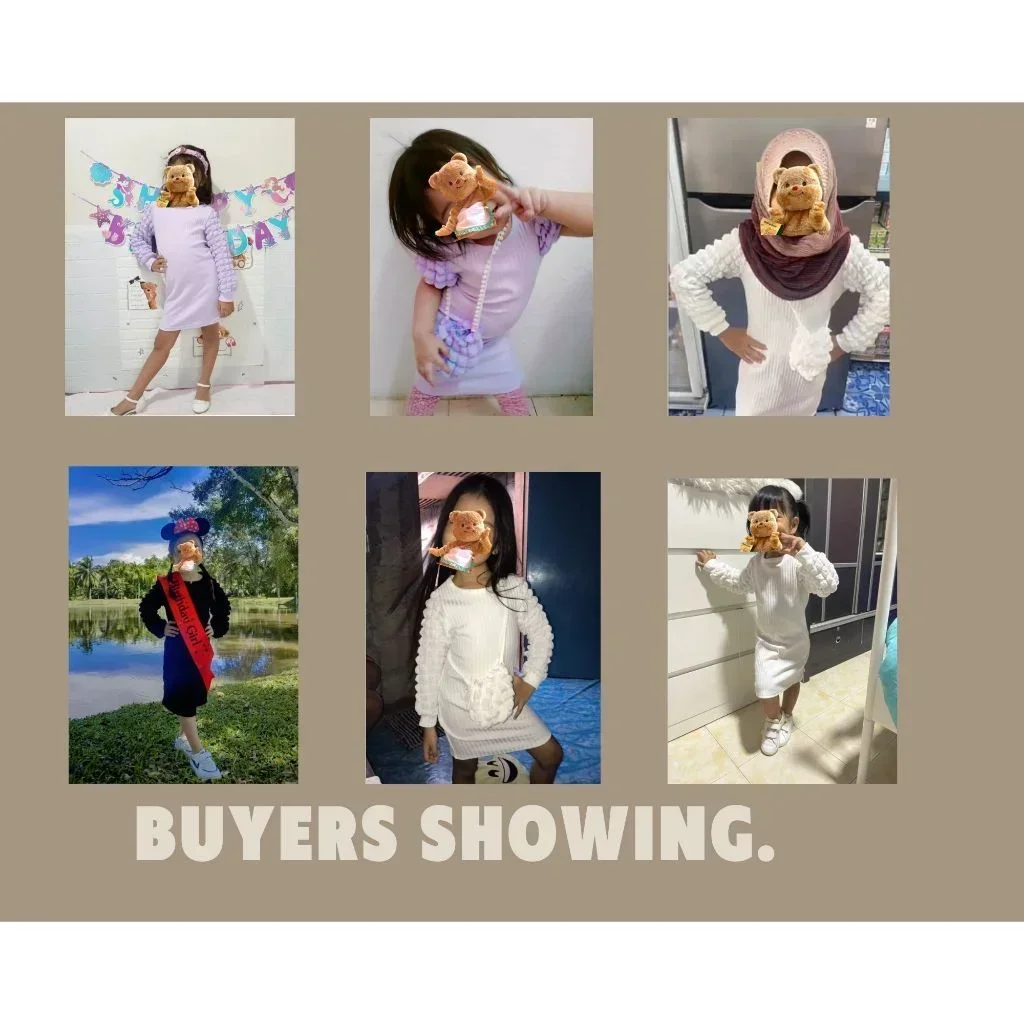 Vestido Midi de manga corta para niñas, ropa de moda de verano, ceñido al cuerpo, 2 a 8 años - imagen 5