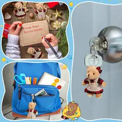 Ositos de peluche pequeños para llavero y manualidades