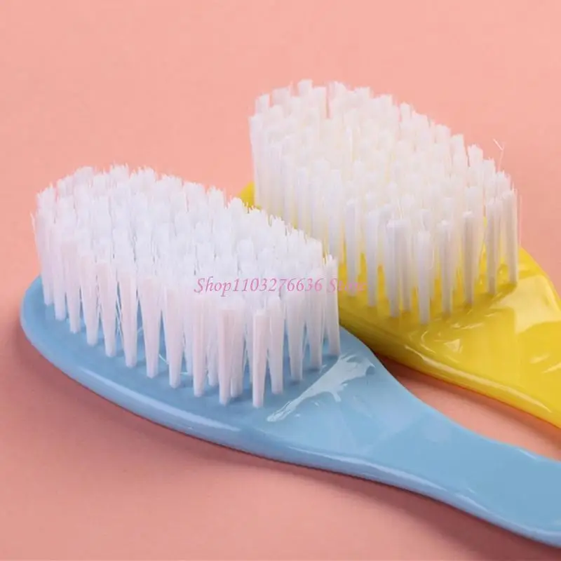 R6FD Cepillo para niños pequeños Nylon Brochle Cepille Cuna Cabalias Cepillo para cabello - imagen 2