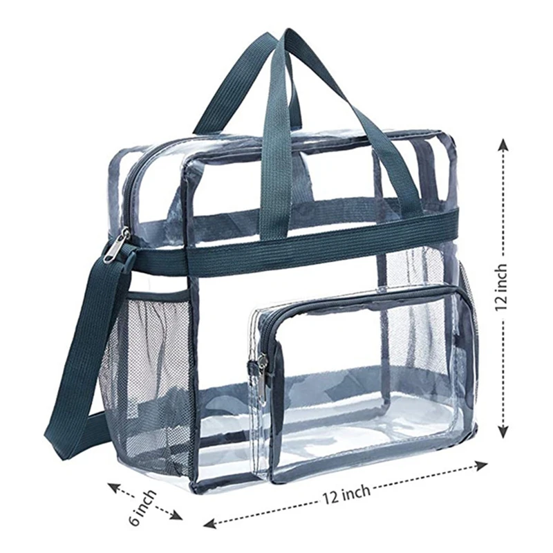 Bolso bandolera transparente PVC para mujer – Gran capacidad portá til - imagen 2