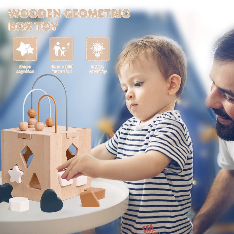 Colgador móvil de madera para cuna – Decoración infantil - imagen 5