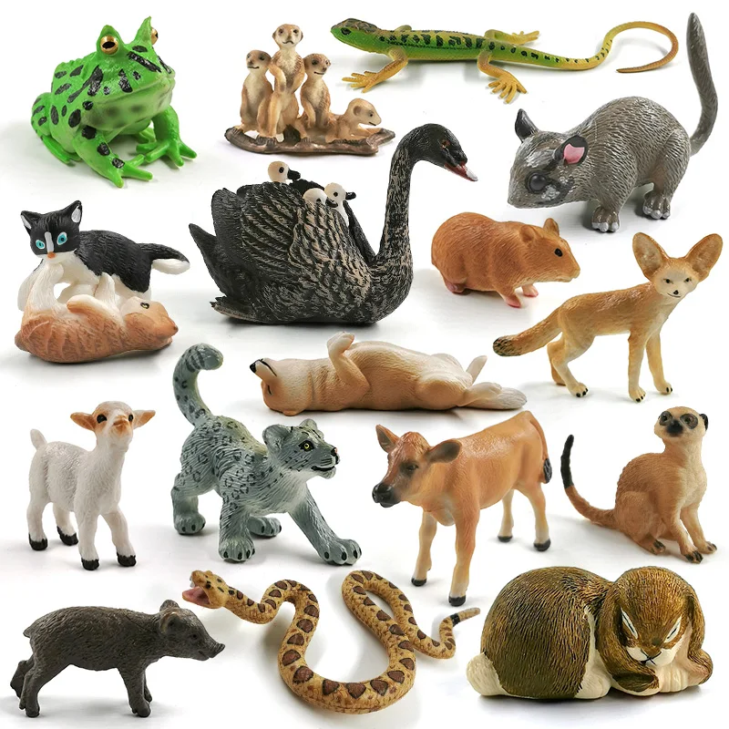 Figuras de animales para niños – Miniaturas decorativas realistas - imagen 2