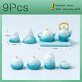 9pcs Small Tea Set