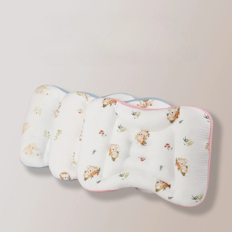 Almohada de soporte Zoned para bebé, almohada infantil con protección para el cuello de 6 meses a 3 años, 45x30cm, almohada para dormir para jardín de infantes para todas las estaciones - imagen 3
