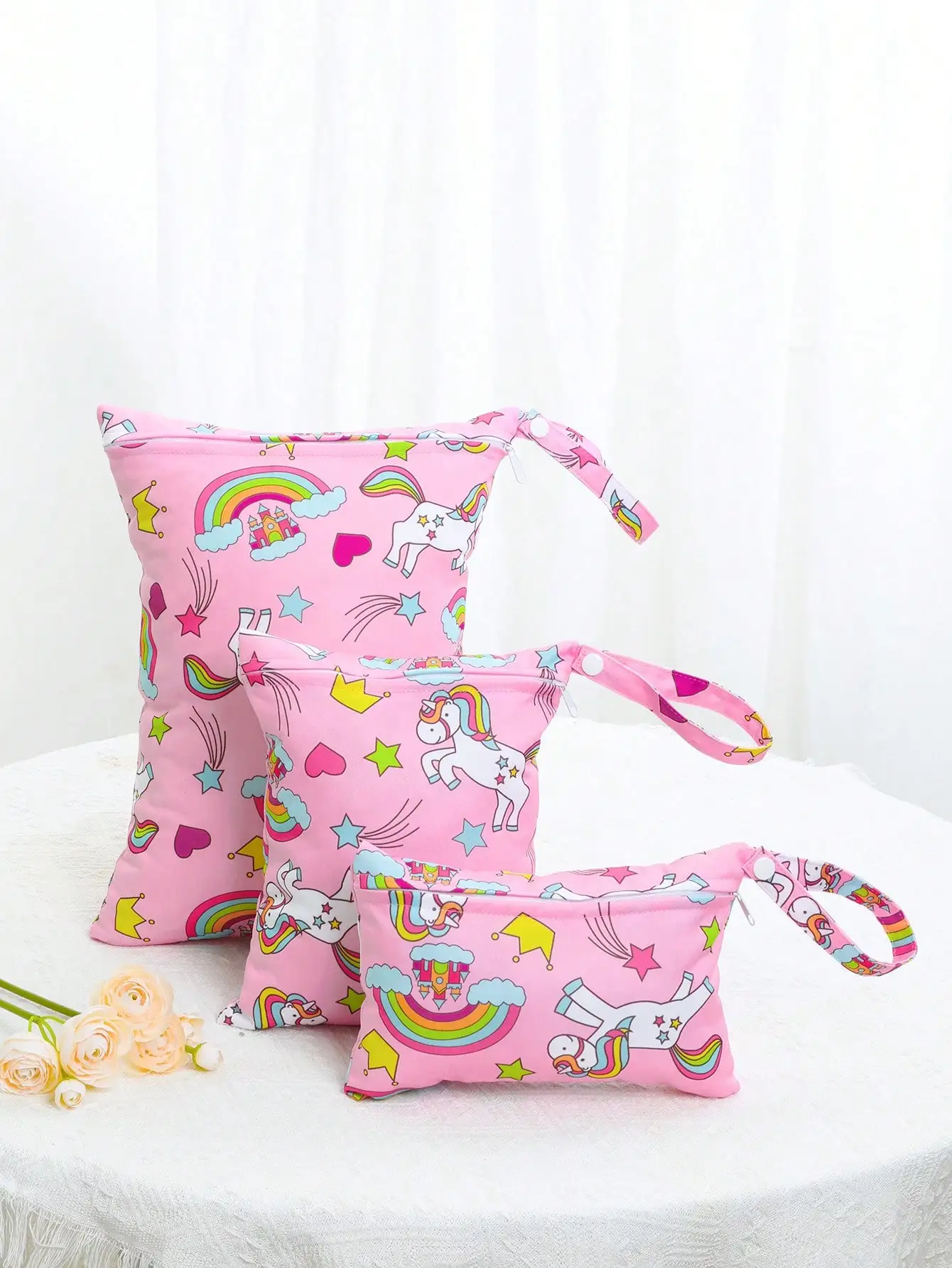 Bolsa impermeable para pañales de tela y bañadores