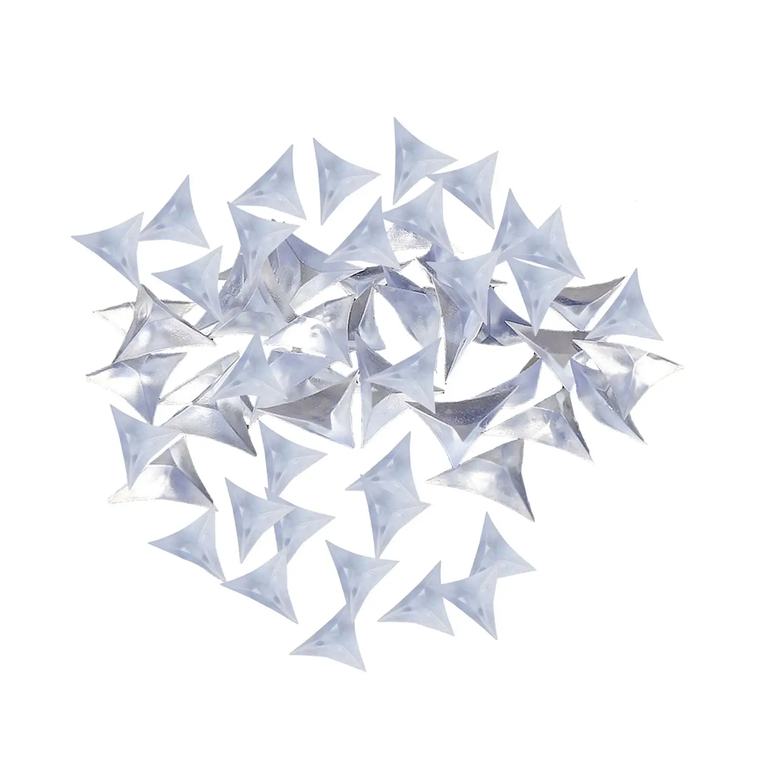 50 Pieces Triangle Dust Corners Decorative Corner for Home Cupboard Wardrobe