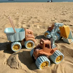 Juguete tractor de basura con cargador ideal para arena y construcción