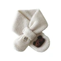 Milk white scarf