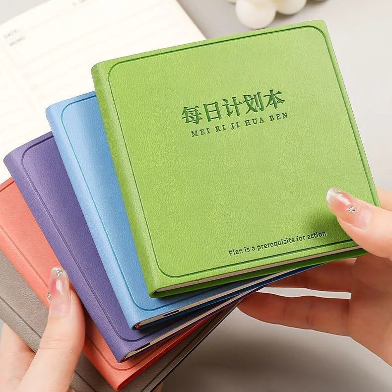 Cuaderno planificador de cuero para el cole – Agenda semanal niños - imagen 2