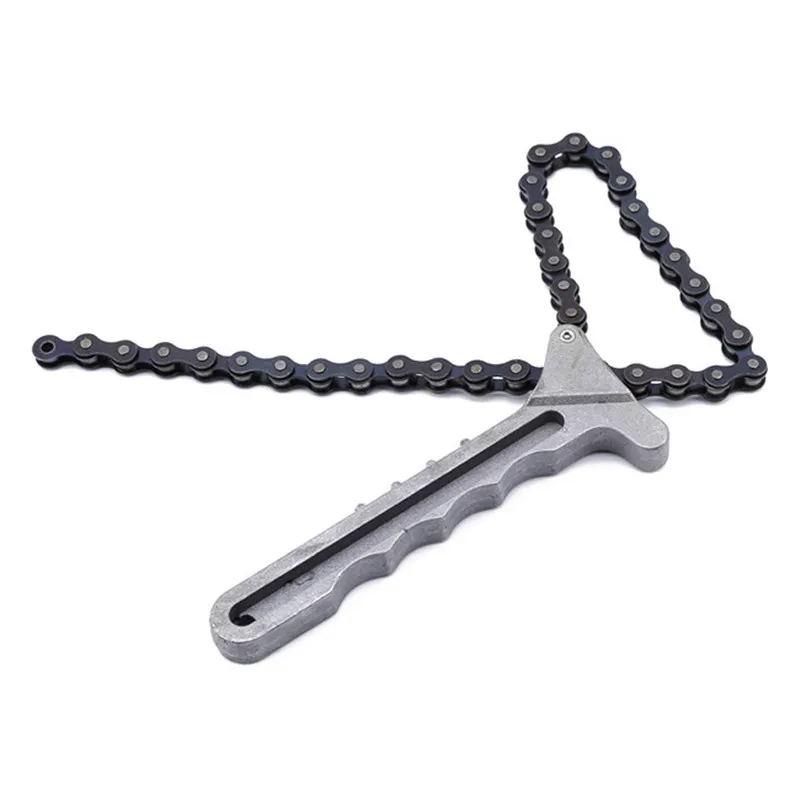 Llave de cadena ajustable para filtro de aceite de coche - imagen 4