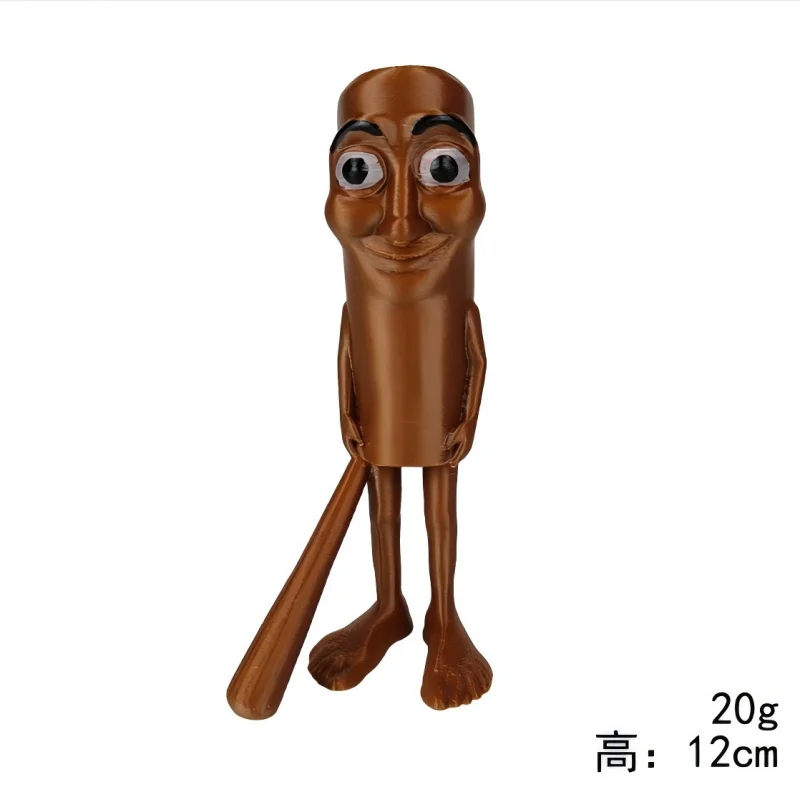 Muñeco Brainrot Tung Tung Sahur – Figura decorativa de colección - imagen 2