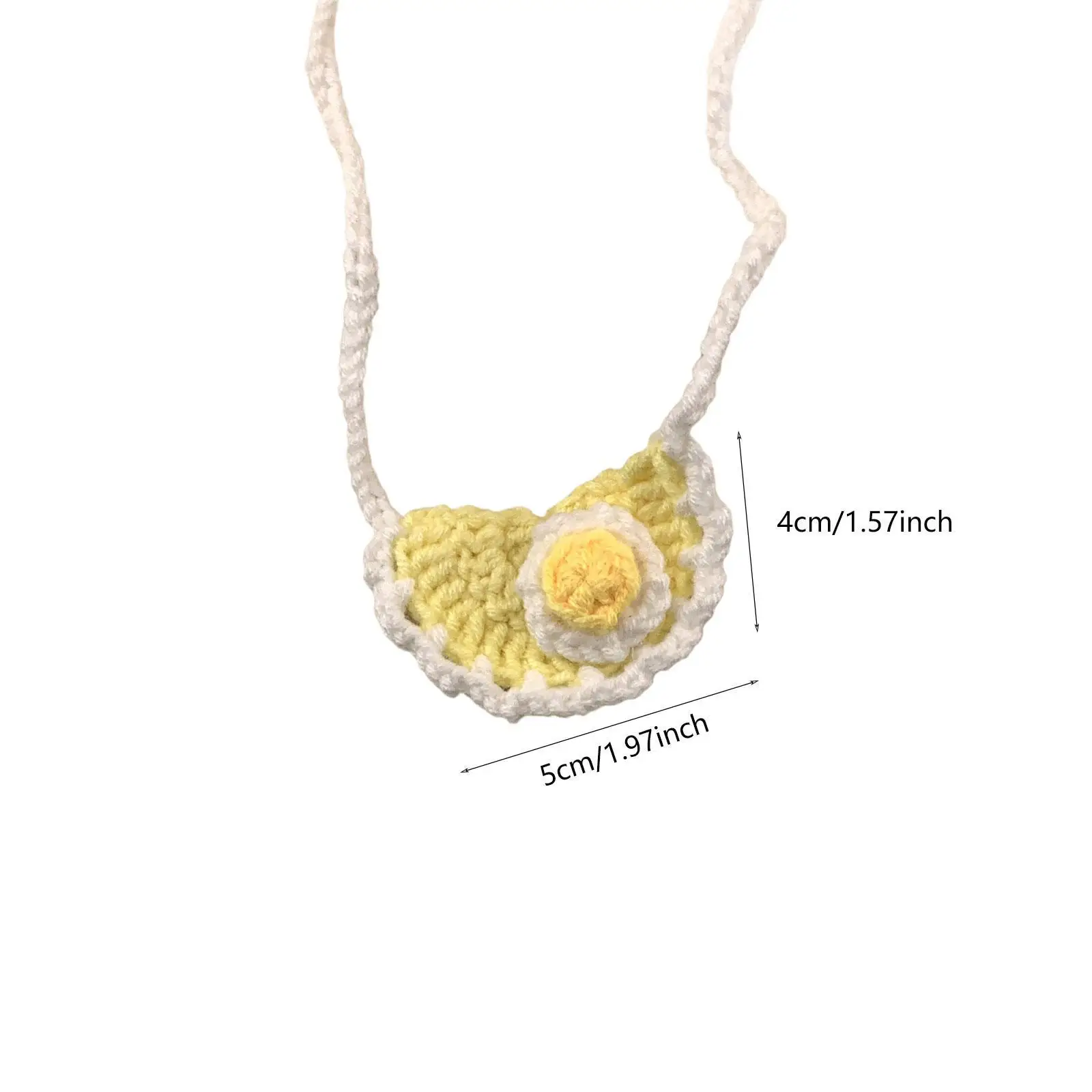 Woolen Yarn Knitted Bib Clothes Accessories Handmade for Plush Stuffed Animals