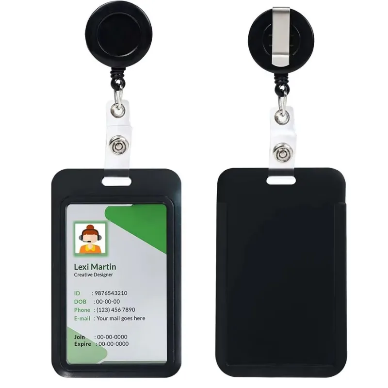 Portainsignias retráctiles infantiles – Funda para tarjetas incluida - imagen 2