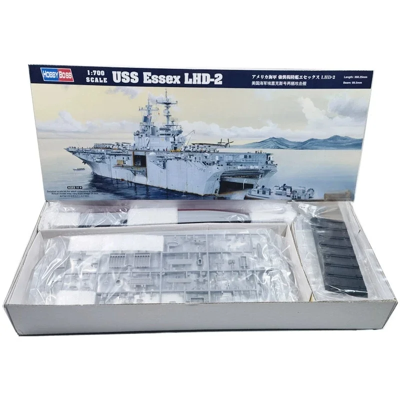 TRUMPETER 1/700 USS ESSEX LHD-2 Modelo de rompecabezas de ensamblaje - imagen 2