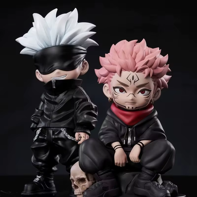 Figura Jujutsu Kaisen Gojo y Sukuna – Muñeco Chibi PVC coleccionable - imagen 5
