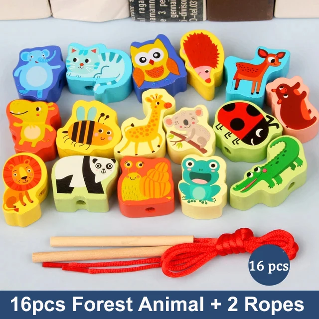 16pcs forest