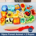 16pcs forest