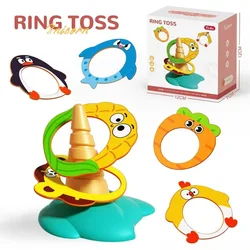 Lanzamiento de anillos con animales para niños – Interior y exterior