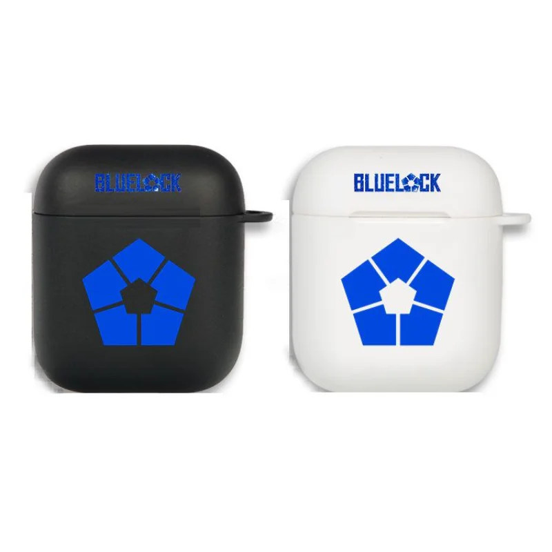 Funda de auriculares con cerradura azul para Airpods 1, 2, 3 Pro, silicona de dibujos animados, Color sólido, auriculares Bluetooth, funda protectora suave, regalos - imagen 5