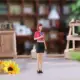 female reporter