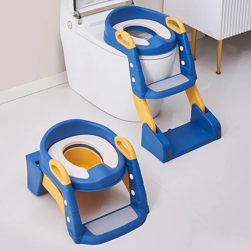 Orinal infantil plegable con escalón – Asiento portátil