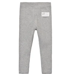 Leggings suaves de algodón para niña - Multicolor
