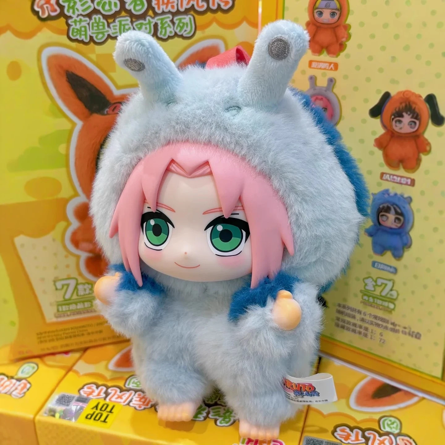 Caja ciega Original Eaki Naruto en Stock, muñeca de fiesta de Naruto Shippuden, caja ciega de juguetes, juguetes colgantes bonitos, regalos de cumpleaños para niños - imagen 4