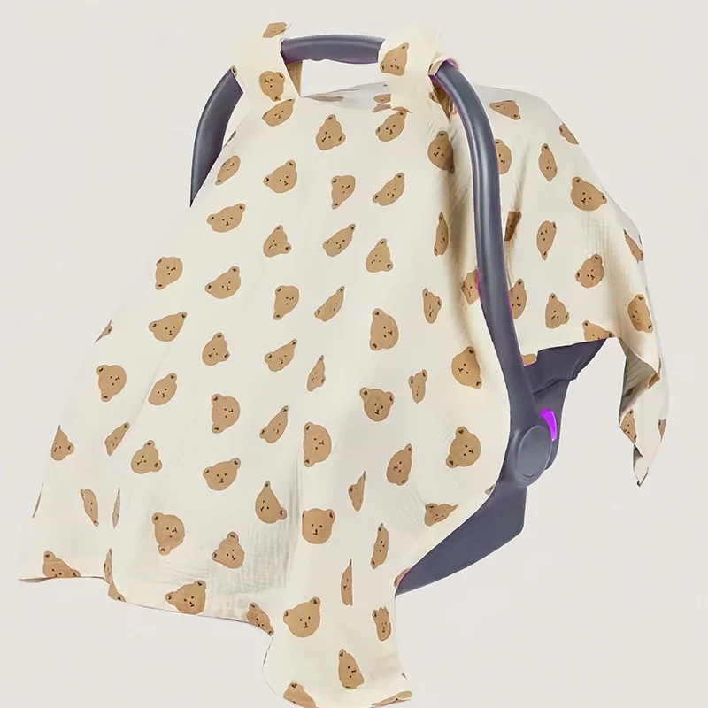 Cubre carrito bebé de algodón suave – Ideal para pasear