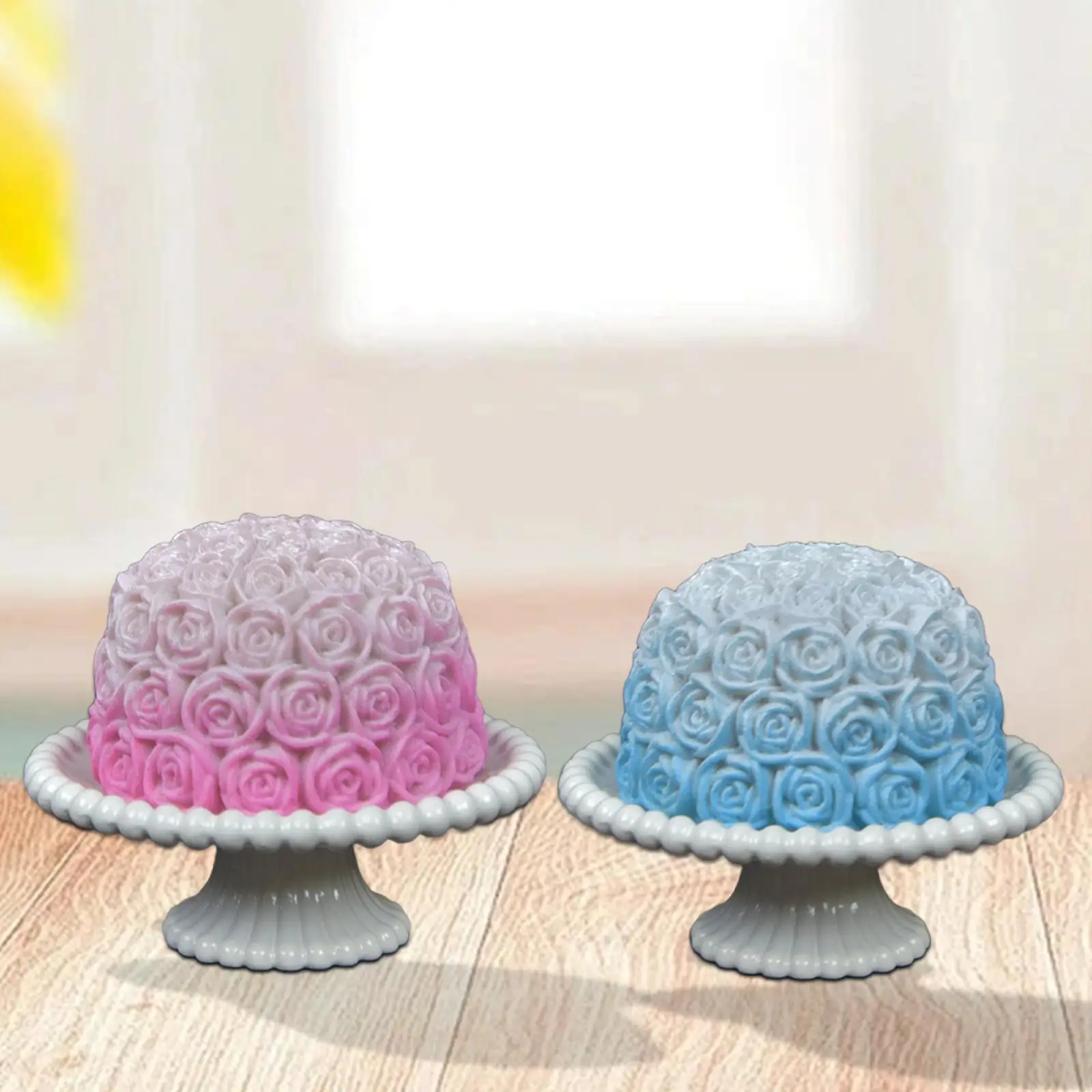 Miniature Resin Cake Kitchen Game Toy Simulated Dioramas Mini Food Toy for Furnishings Window Display DIY Model Gift Handcraft