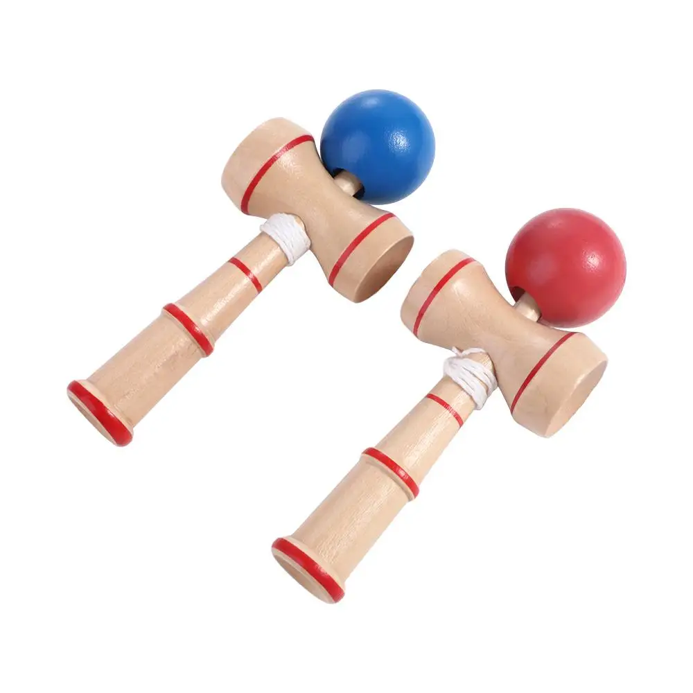 Juguetes de taza de captura de madera, juego Kendama, juguete tradicional Kadoma Vintage, juegos educativos de coordinación - imagen 5