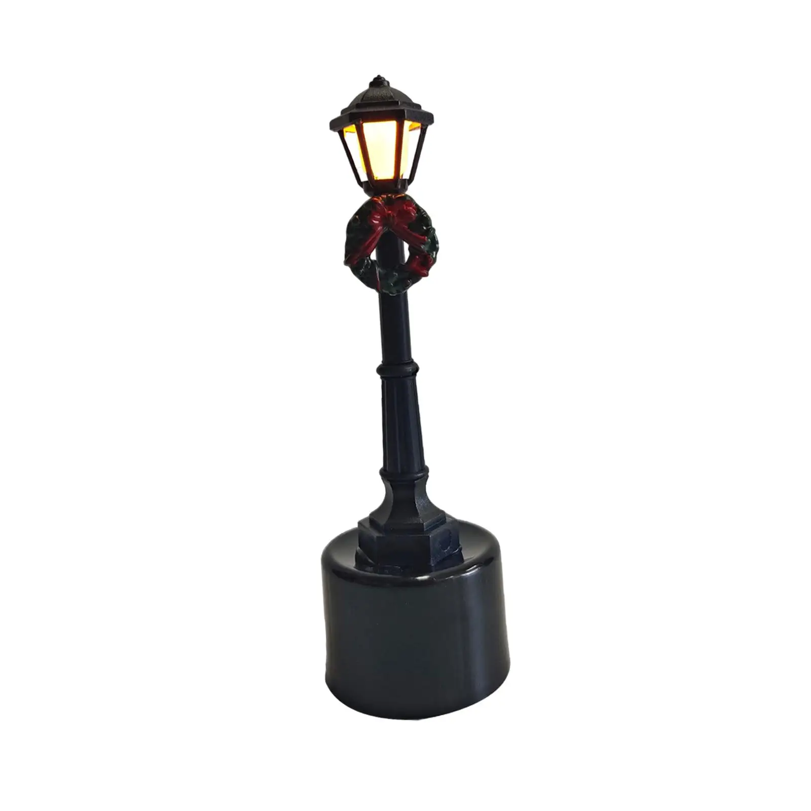 1/12 Miniature Street Light Model Accessories Ornament Christmas Miniature