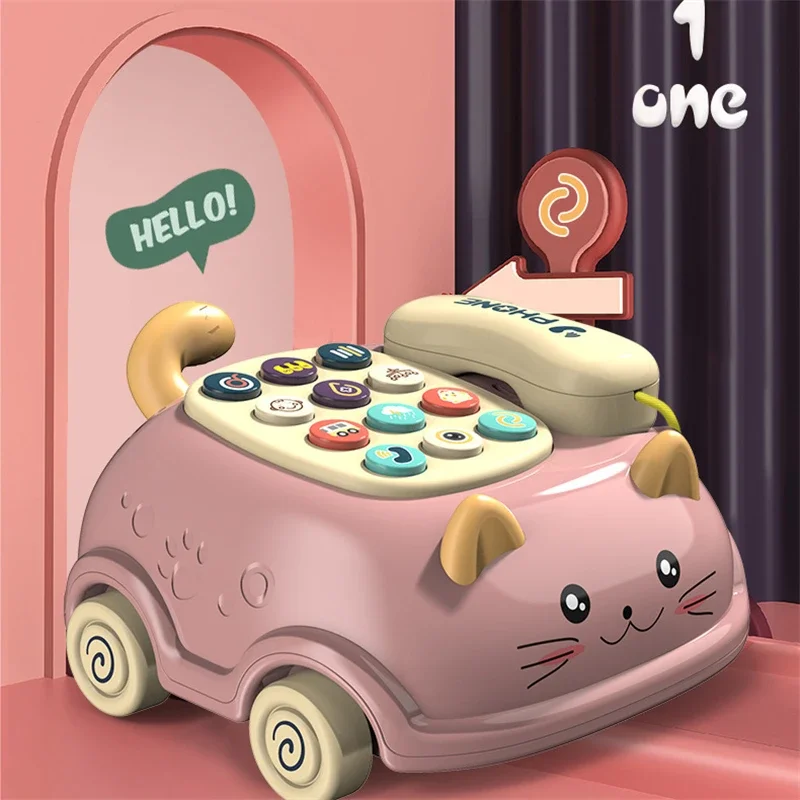 Teléfono musical interactivo para bebé – Luces y sonidos - imagen 2