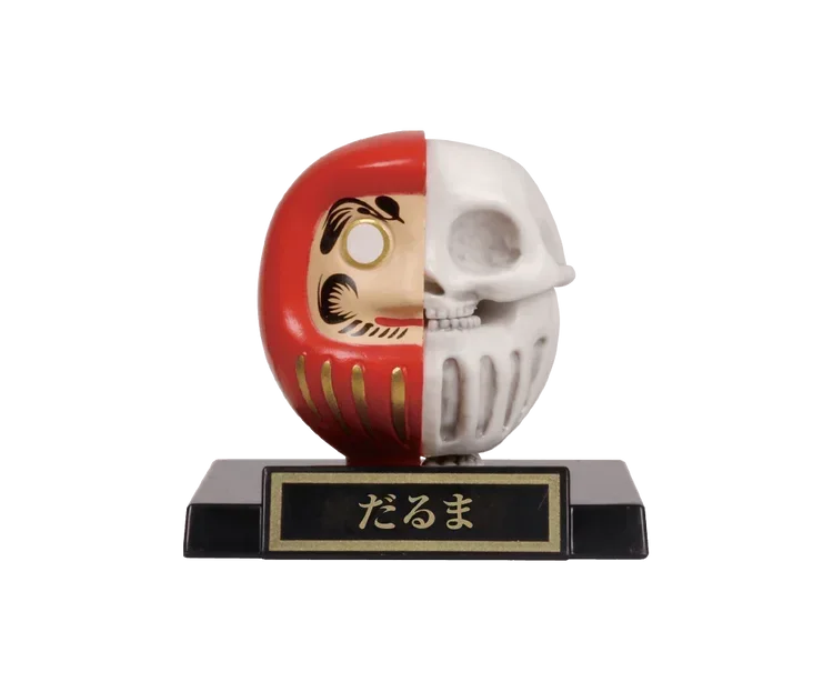 monk half skull