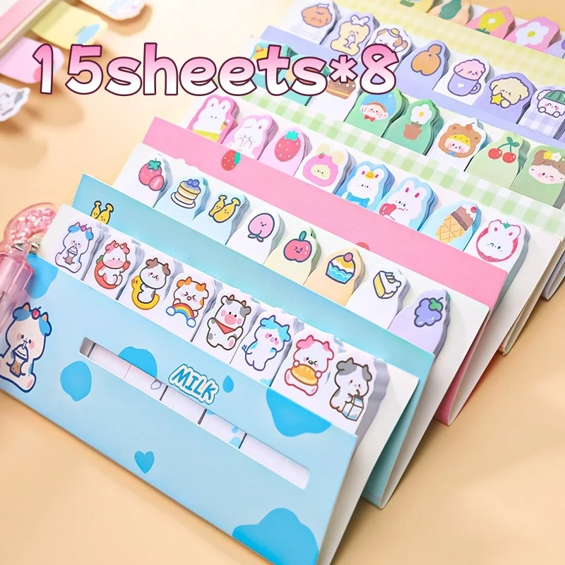 Post-it de notas adhesivas con índices de animales para el cole infantiles