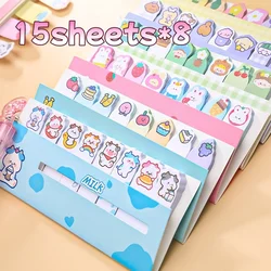 Post-it de notas adhesivas con índices de animales para el cole infantiles
