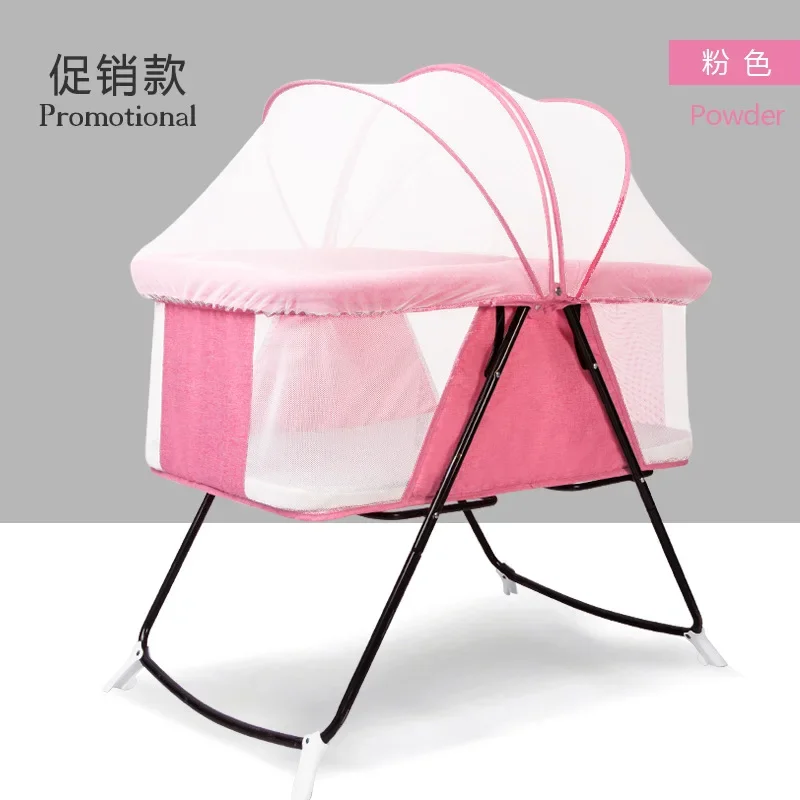 Cunas multifuncionales para bebé recién nacido, cuna plegable portátil, cuna para bebé, nueva cuna portátil - imagen 3