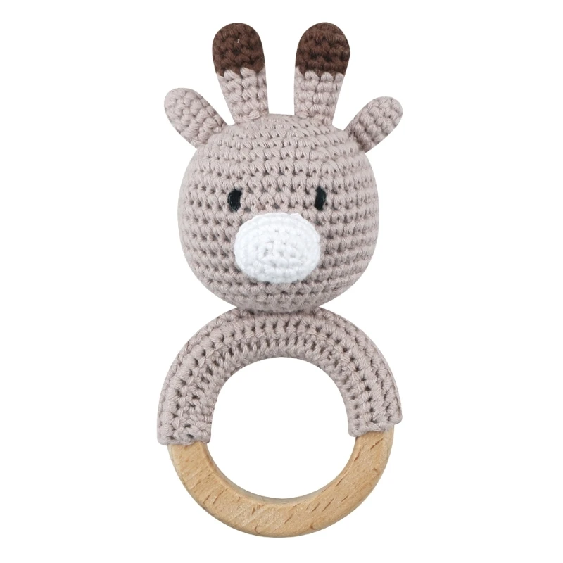 1 gray deer rattle