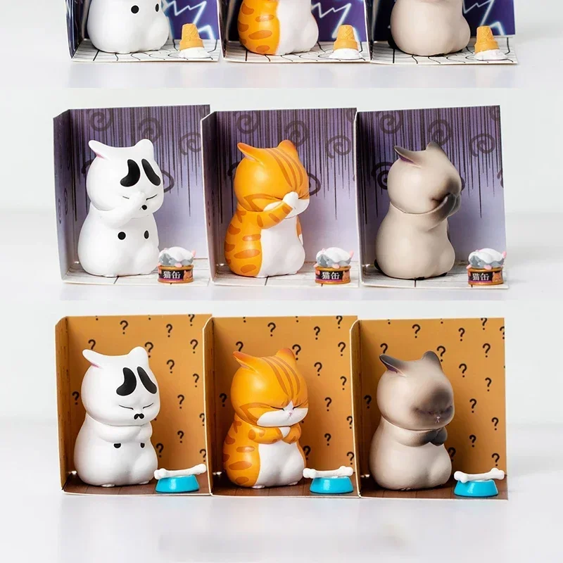 Juguete felino misterioso – figuras naranjas divertidas para niños - imagen 2