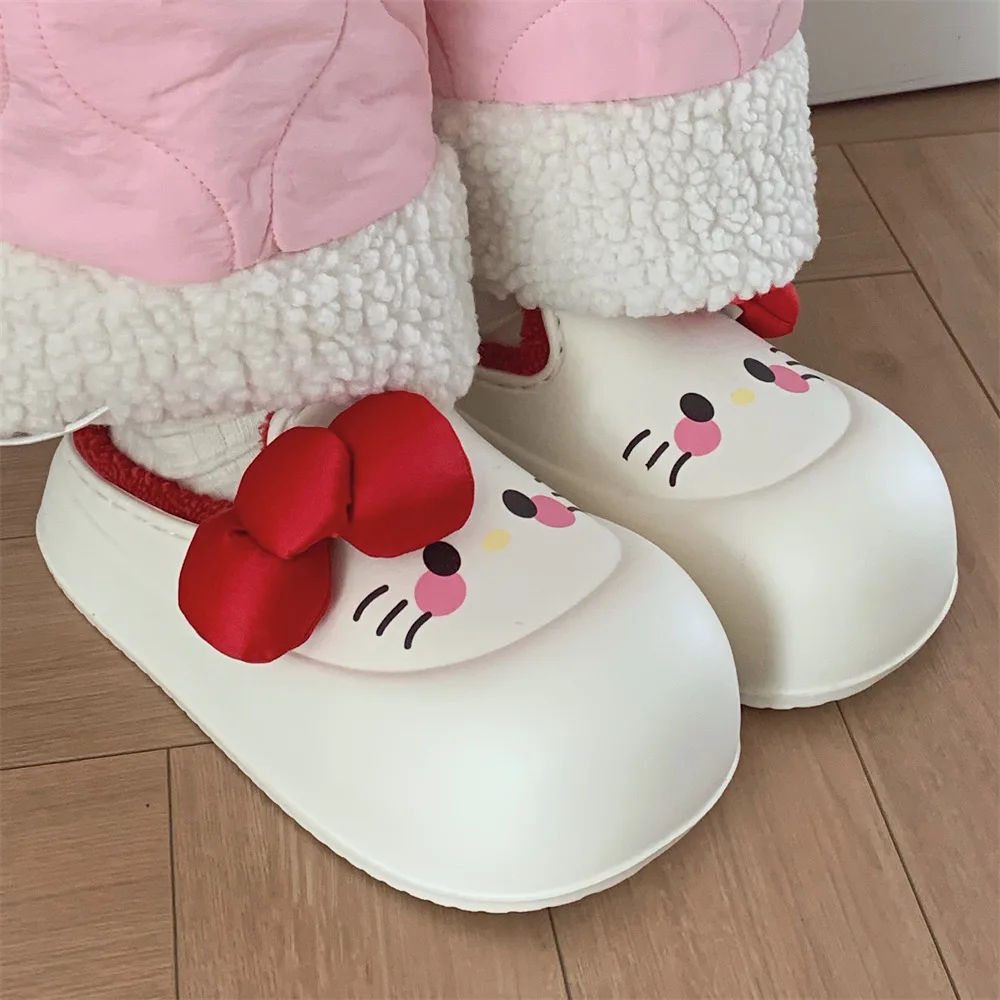 Pantuflas impermeables EVA suave para niña – Dibujos animados cálidos - imagen 5