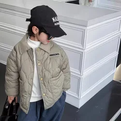 Chaqueta de algodón para niño – Cálida para otoño e invierno
