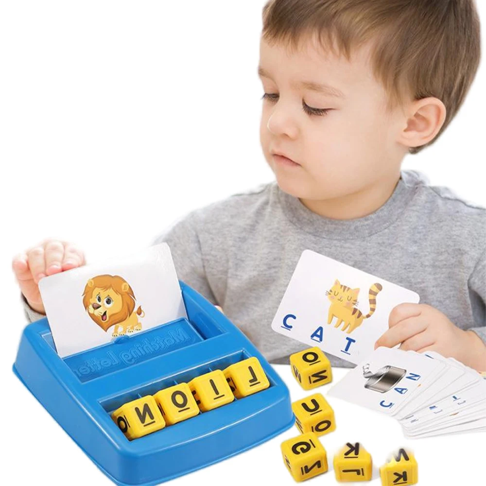 Juego educativo de ortografía y alfabeto inglés con tarjetas - imagen 2
