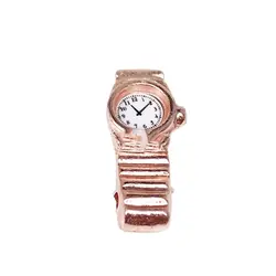 Casa de muñecas con reloj pulsera metálico – Set de simulación