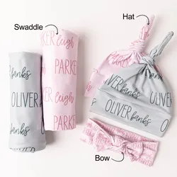 Body y gorro personalizado para recién nacido – Estilo moderno