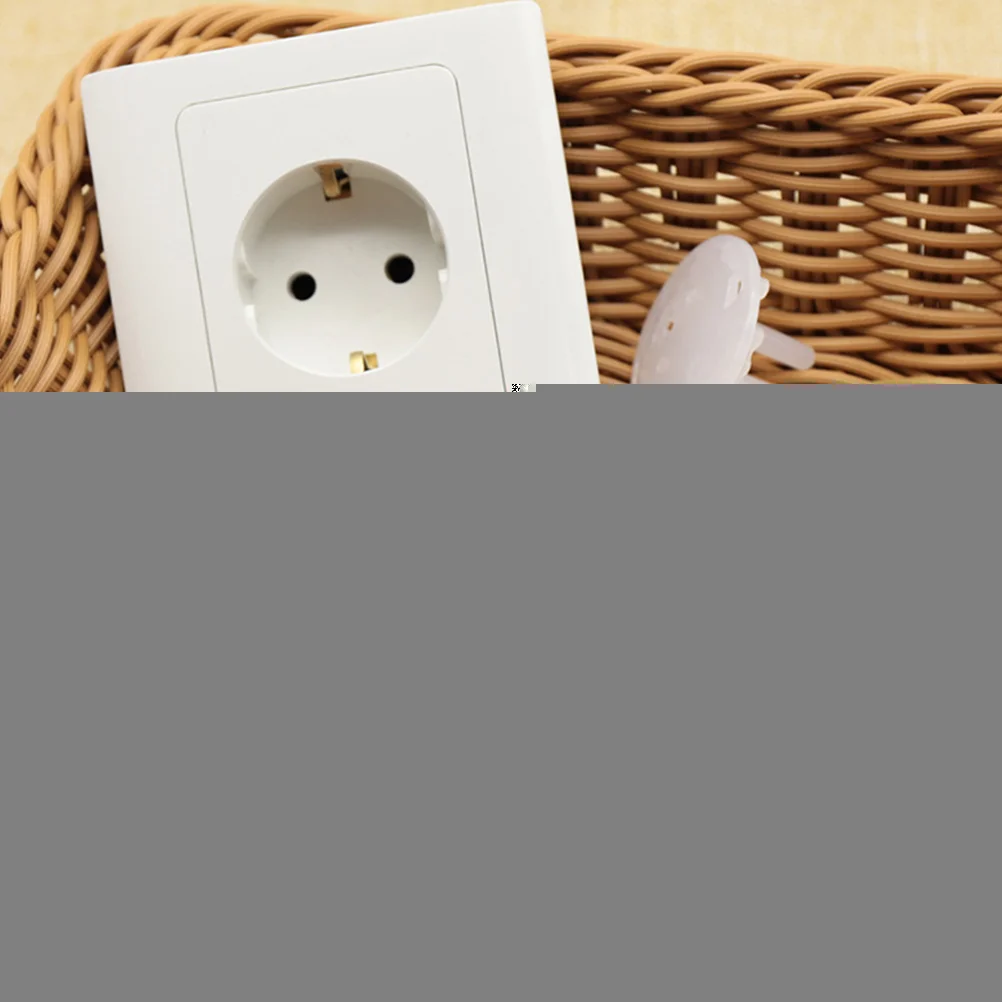 20 piezas cubiertas de salida de seguridad para niños Protector de enchufe de pared a prueba de bebés protectores de enchufe de seguridad eléctricos antieléctricos