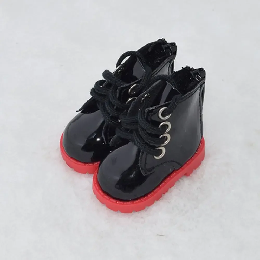 Botas de algodón barril alto para muñecas – Estilo desenfadado - imagen 4