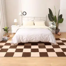 Alfombra estilo Ins para habitación infantil – resistente a manchas