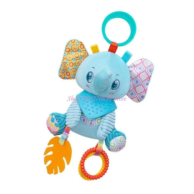 Juguete Animal para desarrollo cognitivo R6FD, para decoración guardería, con gancho seguro rápido y función estimulación - imagen 5