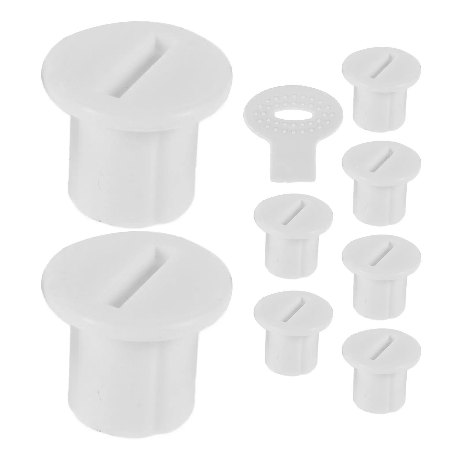 Tornillos de repuesto de escalera resistentes, tornillos de fijación para orinal de entrenamiento, sujetadores roscados fuertes para accesorios de baño y baño - imagen 2