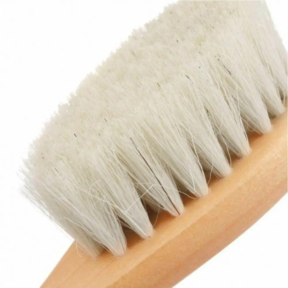 Cepillo de madera natural para bebé con peine masajeador - imagen 4